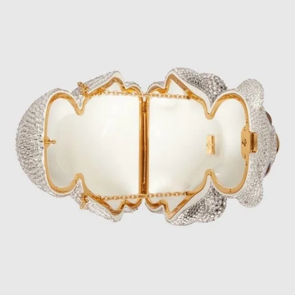 GUCCI TEDDY BEAR SHAPED SHOULDER BAG - Picture 5 of 5